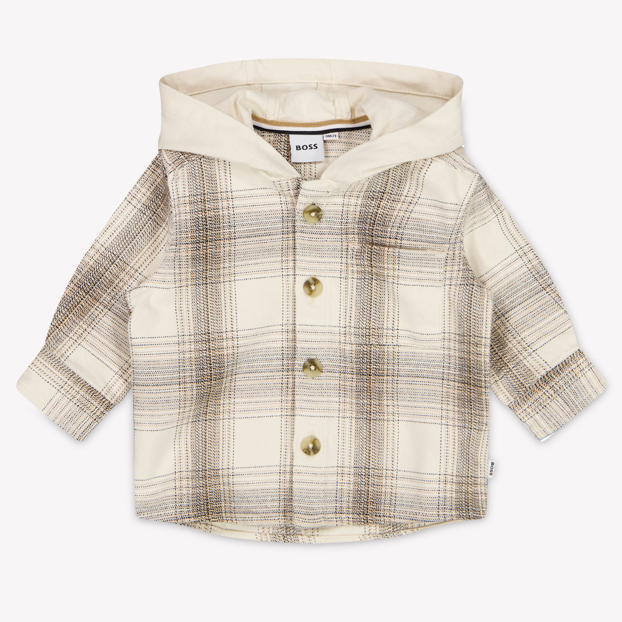 Boss Baby Jongens Blouse In Off White