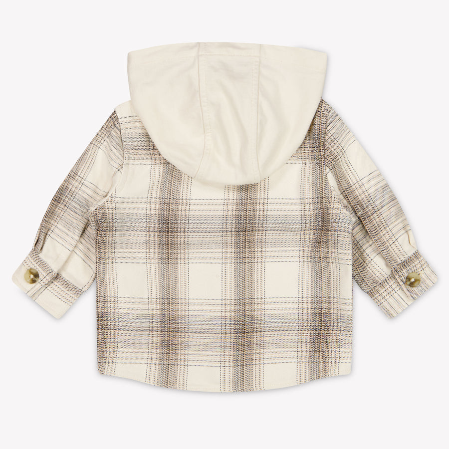 Boss Baby Jongens Blouse In Off White