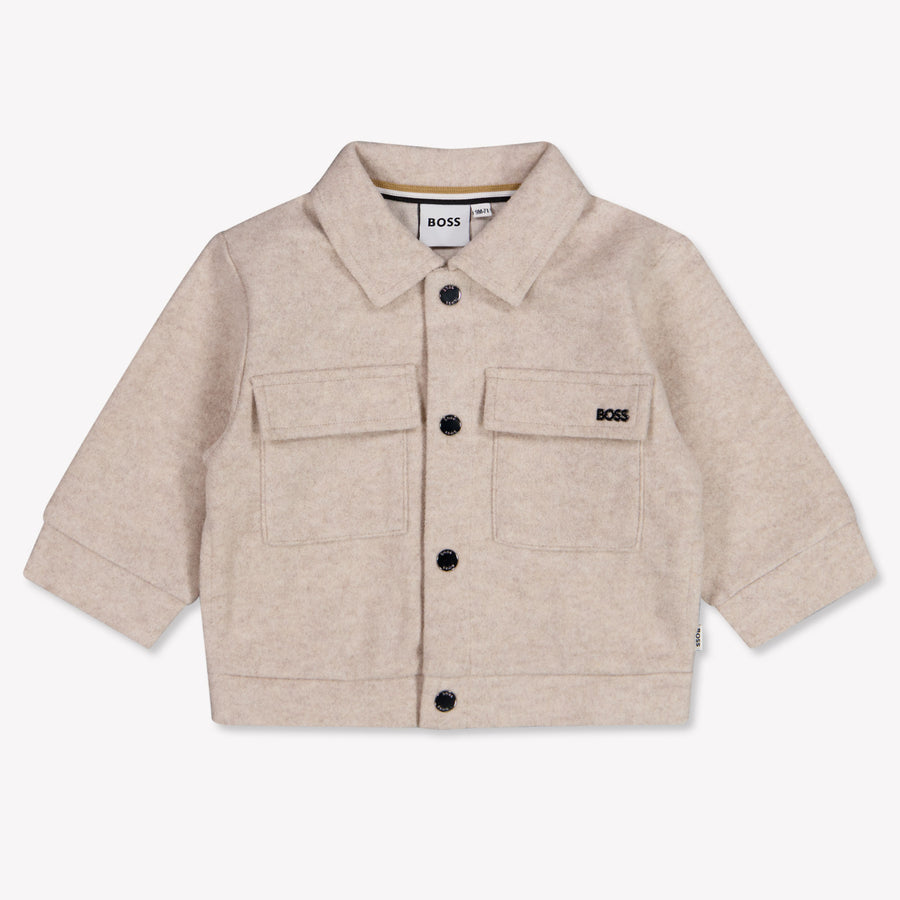 Boss Baby Jongens Vest In Beige