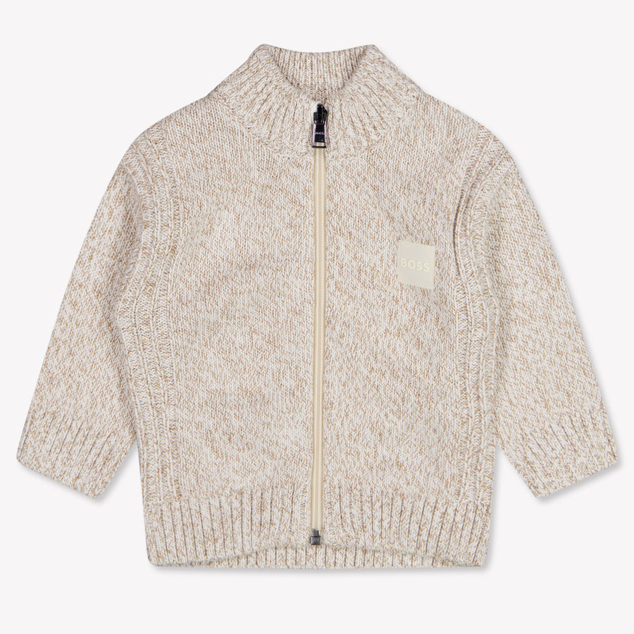 Boss Baby Jongens Vest In Licht Beige