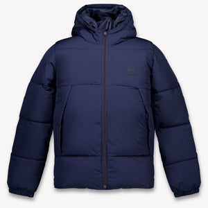 Boss Kinder Jongens Winterjas In Navy