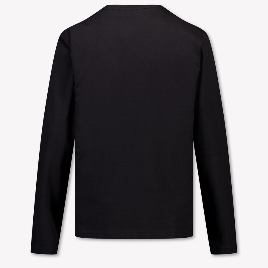 Boss Kinder Jongens T-Shirt In Zwart