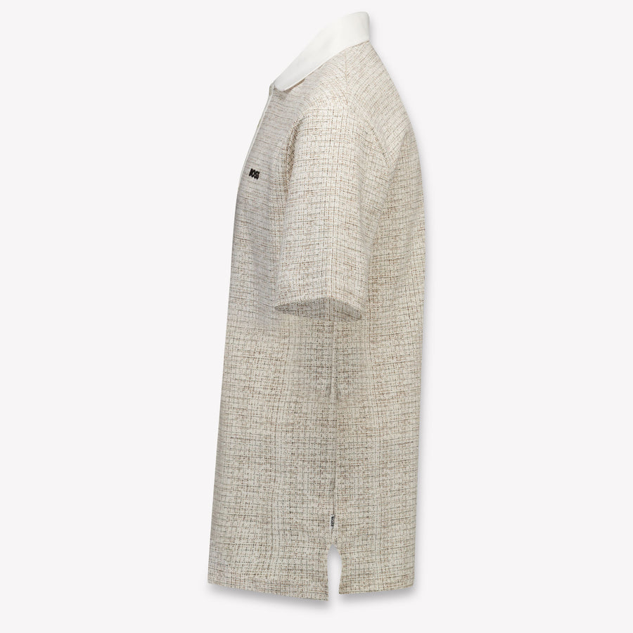 Boss Kinder Jongens Polo In Licht Beige