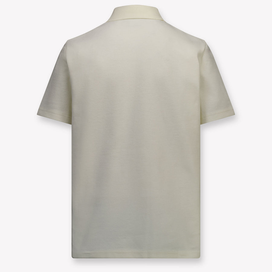 Boss Kinder Jongens Polo In Off White