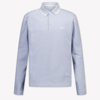 Boss Kinder Jongens Polo In Licht Blauw