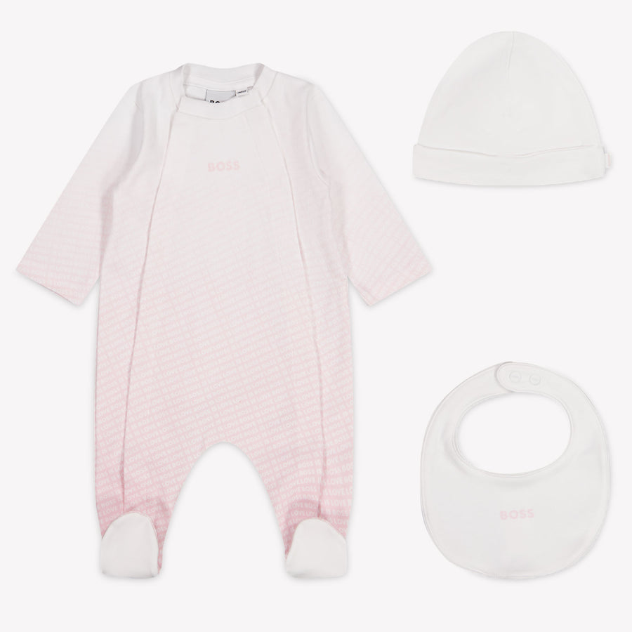 Boss Baby Meisjes Boxpakje In Licht Roze