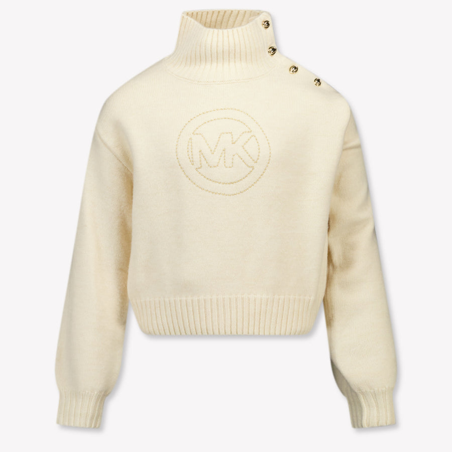 Michael Kors Kinder Meisjes Trui In Off White