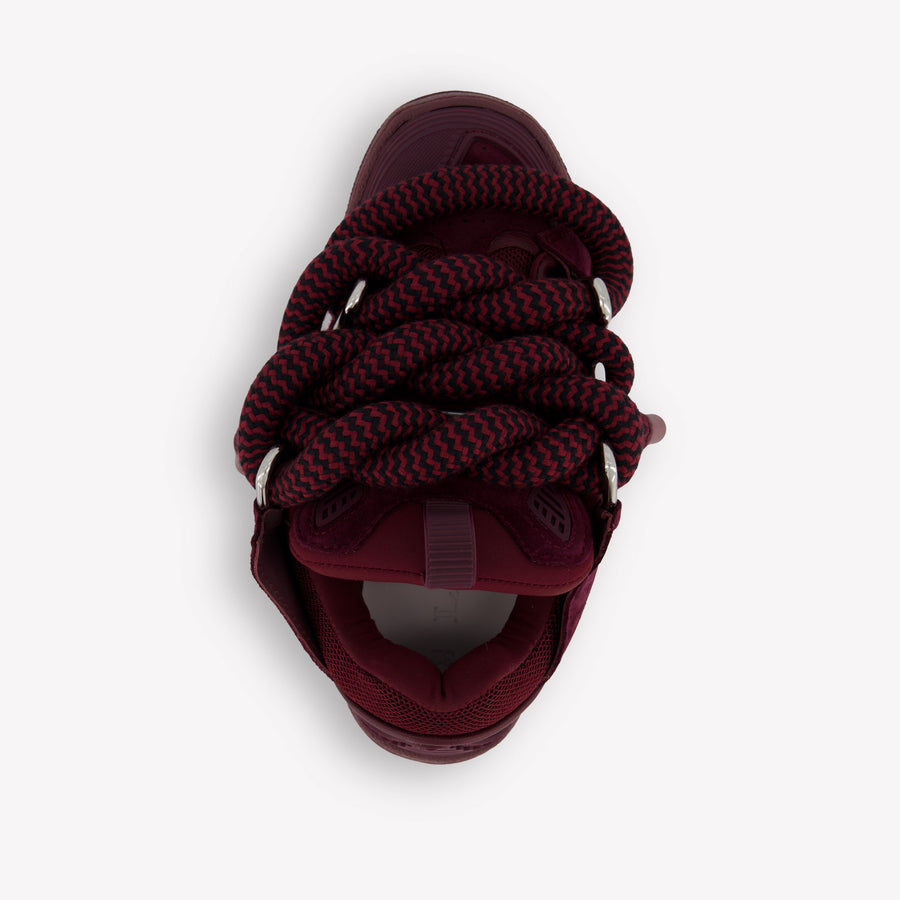 Lanvin Jongens Sneakers In Bordeaux