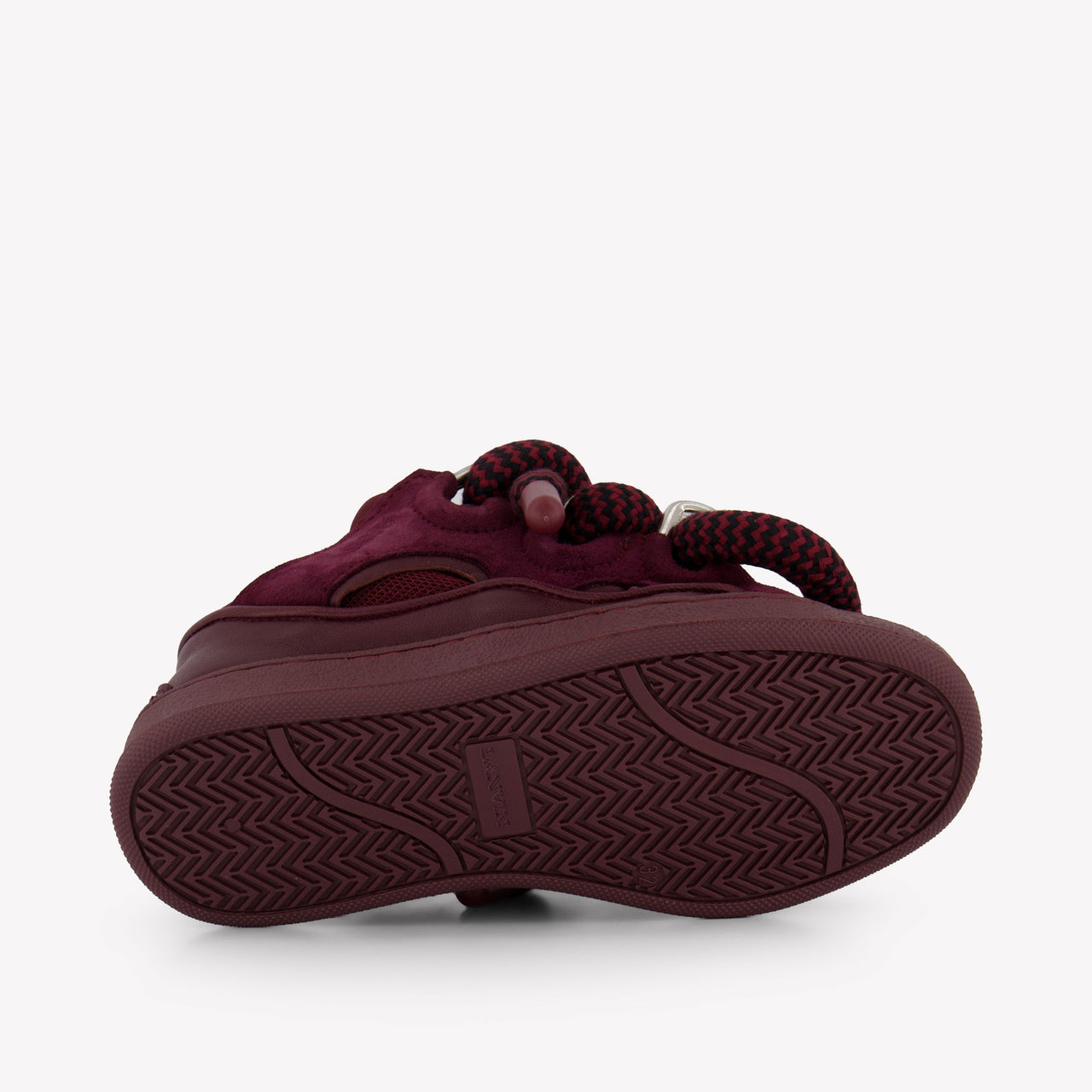 Lanvin Jongens Sneakers In Bordeaux
