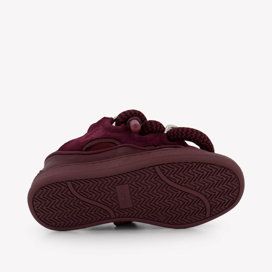 Lanvin Jongens Sneakers In Bordeaux