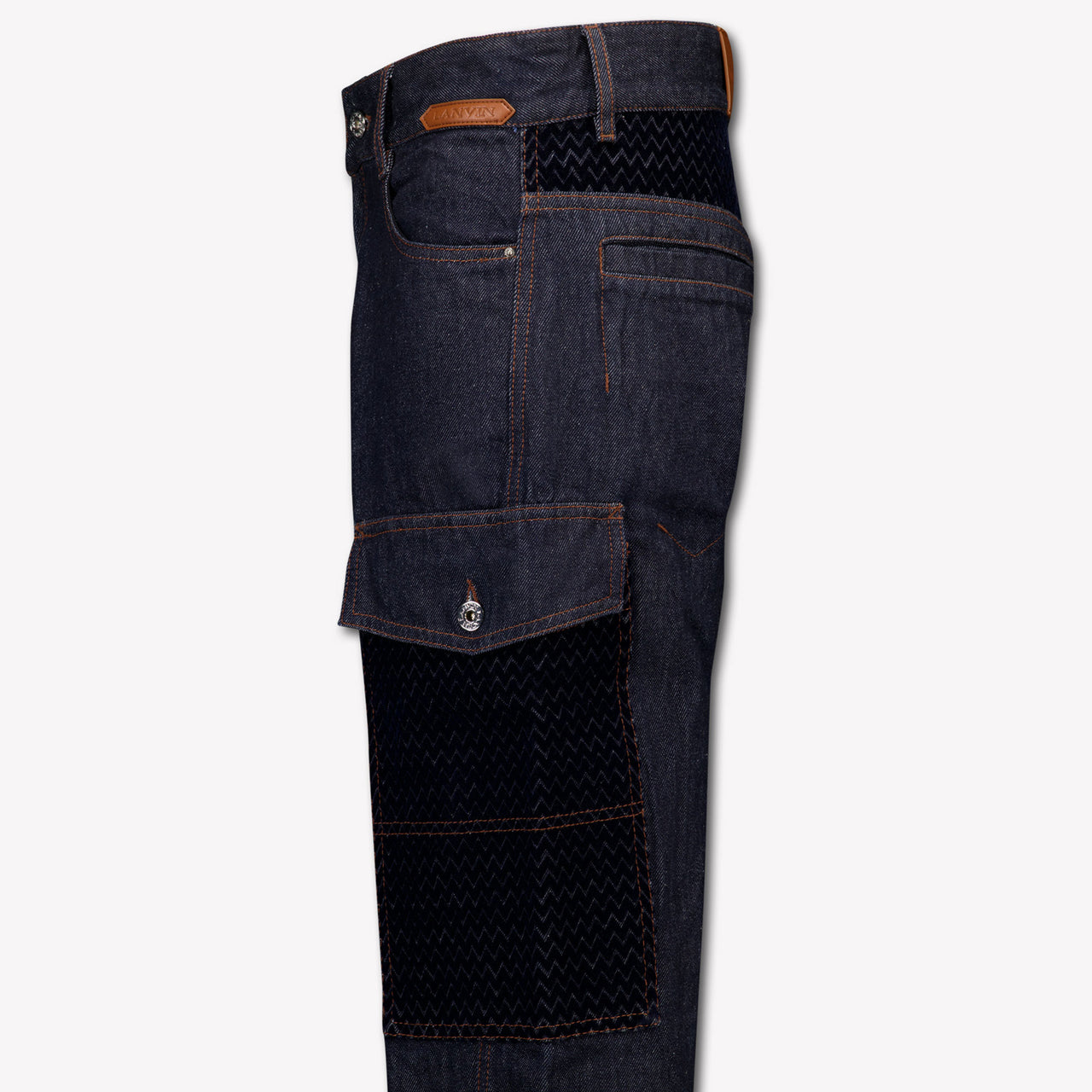 Lanvin Kinder Jongens Jeans In Donker Blauw