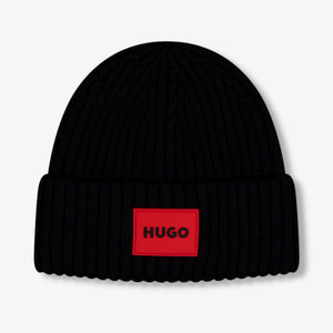 HUGO Kinder Jongens Muts In Zwart