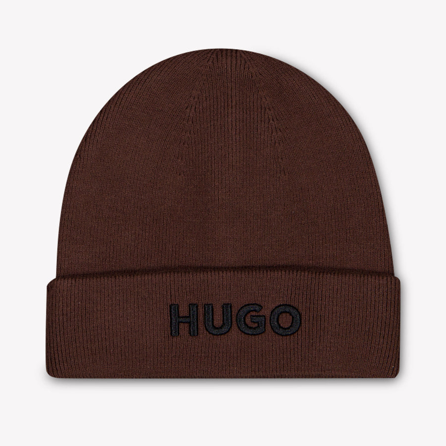 HUGO Kinder Jongens Muts In Bruin