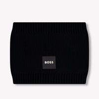 Boss Kinder Jongens Sjaal In Zwart