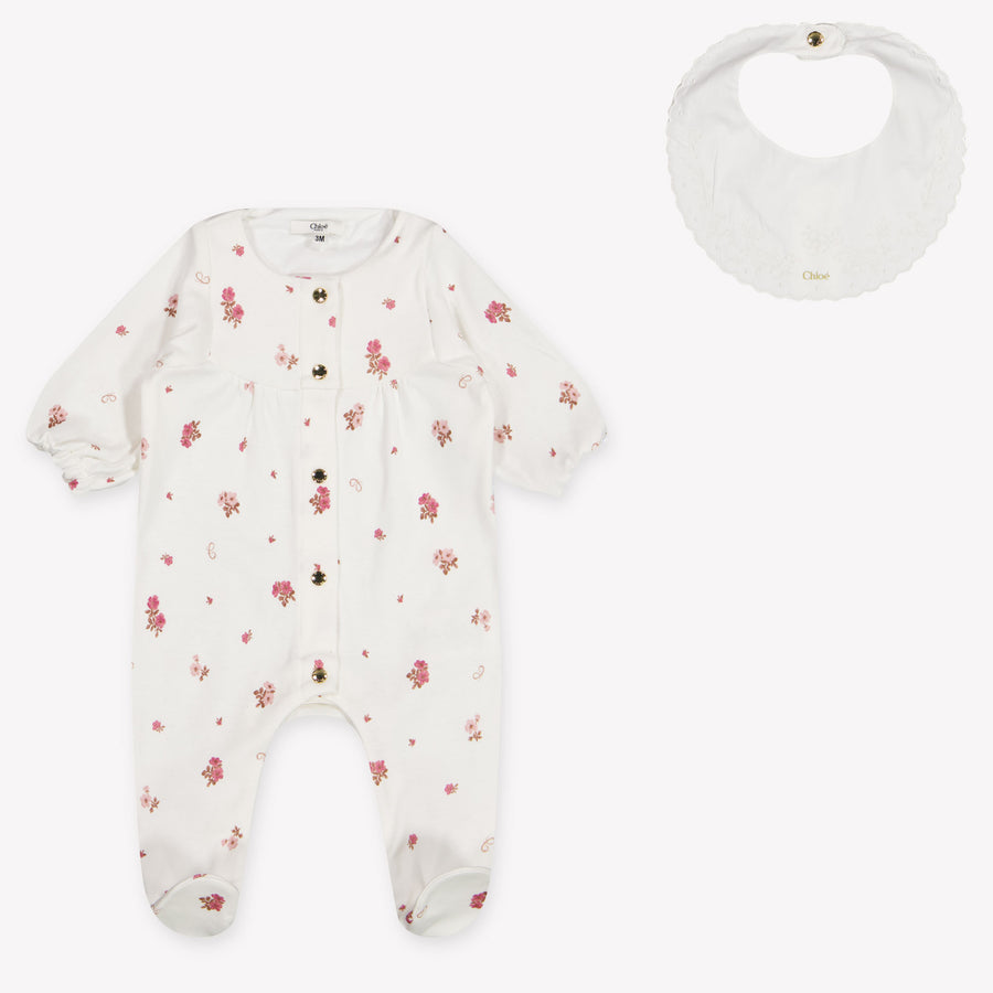 Chloe Baby Meisjes Boxpakje In Wit