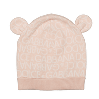 Dolce & Gabbana Baby Meisjes Muts Licht Roze s