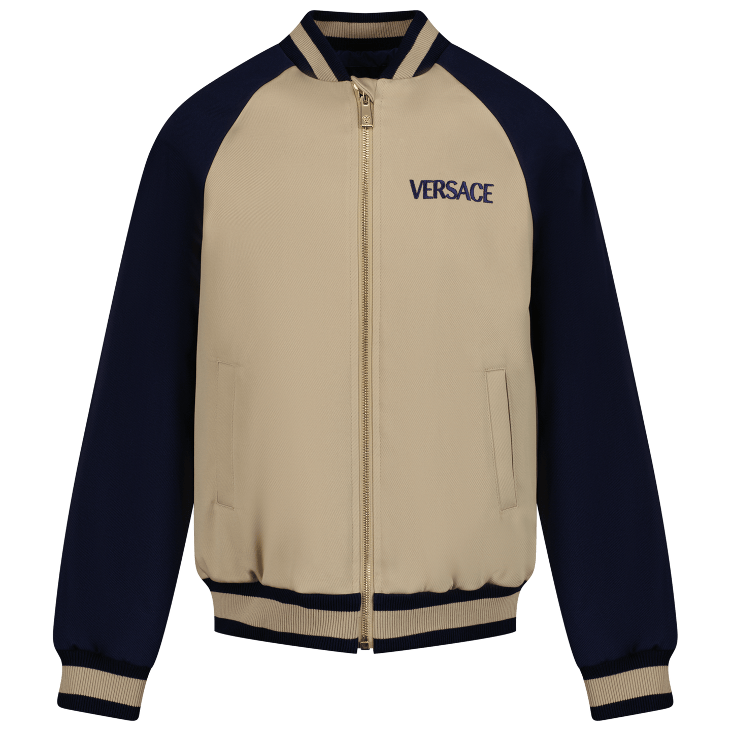 Versace Kinder Jongens Jas Beige 4Y