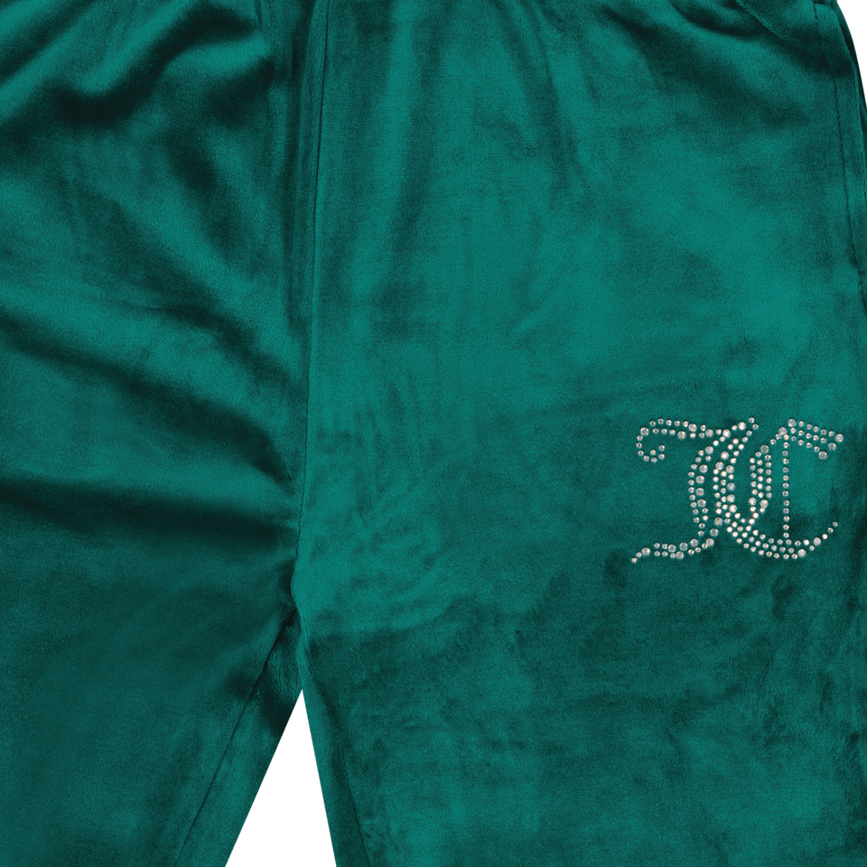 Juicy Couture Kinder Meisjes Broek Donker Groen