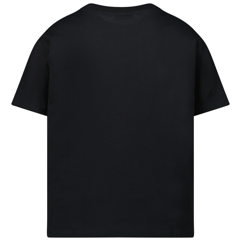 Moncler Kinder Meisjes T-Shirt Zwart