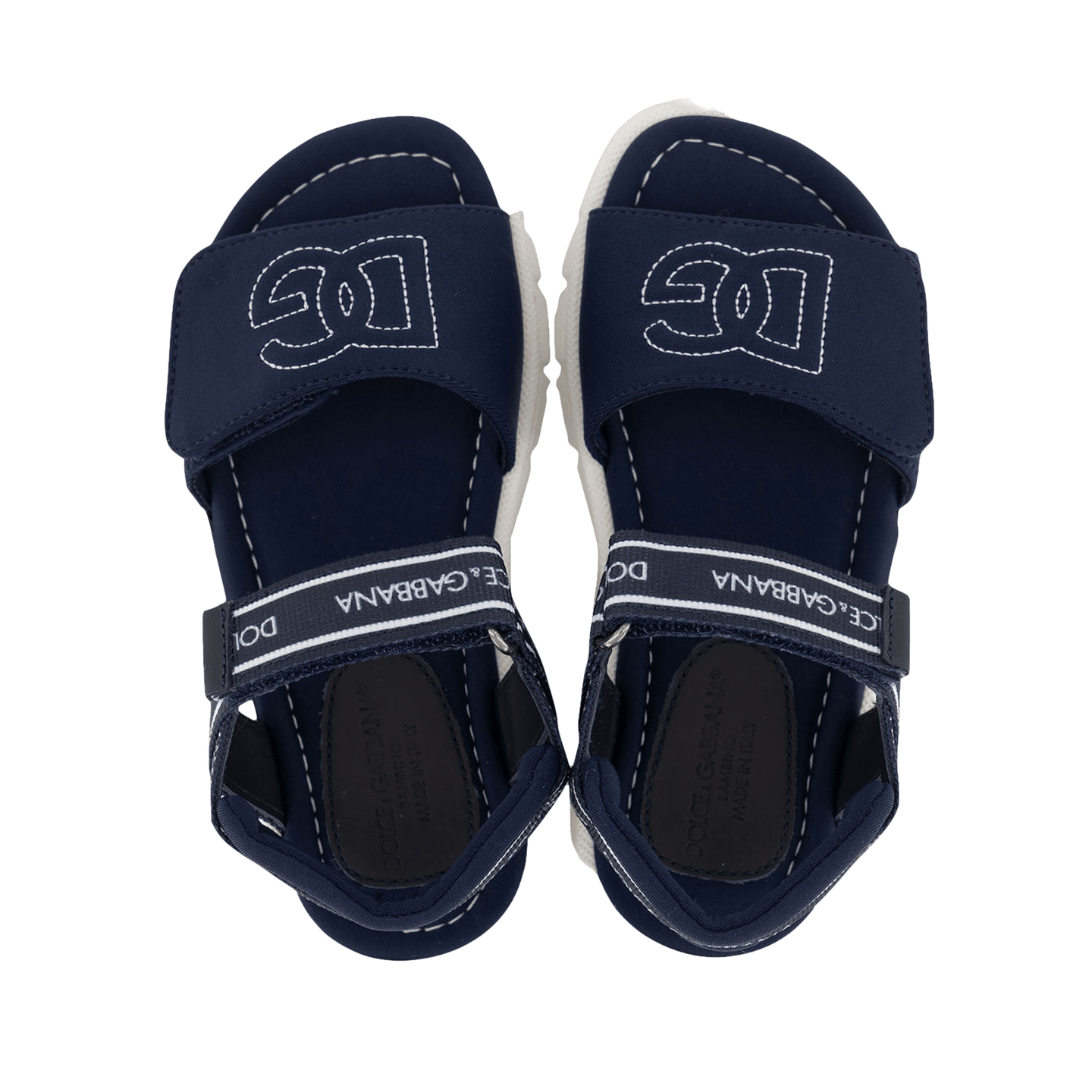 Dolce & Gabbana Kinder Unisex Sandalen Blauw 30