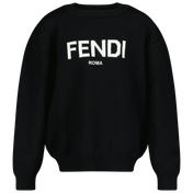 Fendi Kinder Unisex Trui Zwart