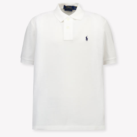 Ralph Lauren Kinder Jongens Polo In Wit