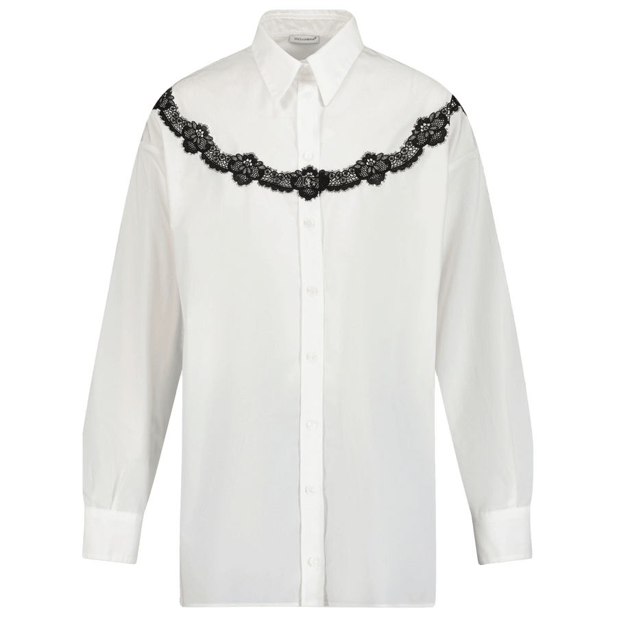 Dolce & Gabbana Girls Blouse White