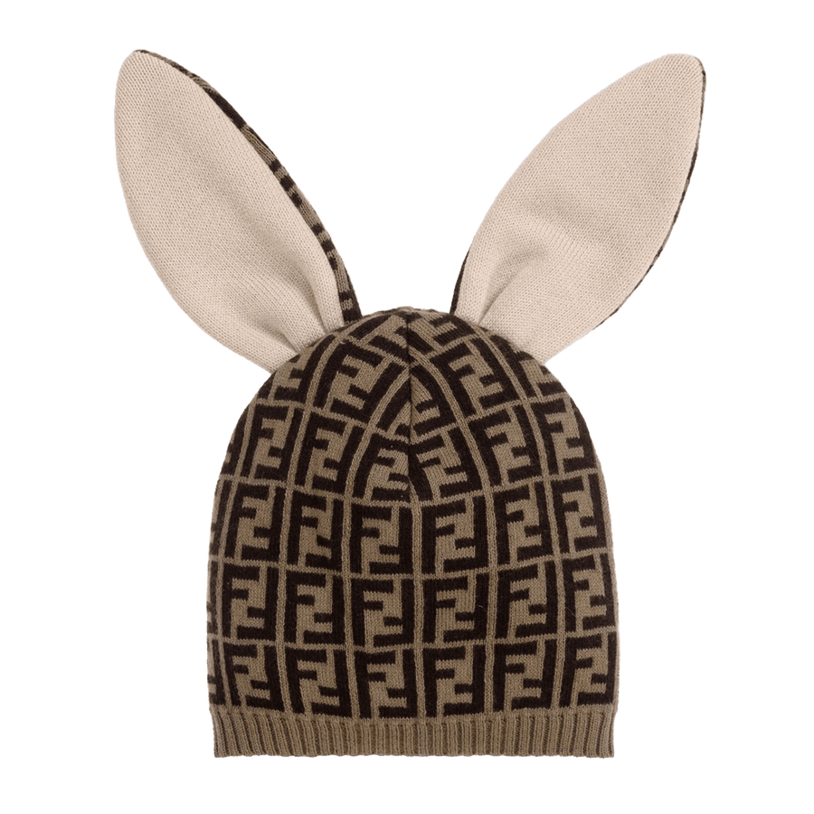 Fendi Baby Unisex Muts Bruin