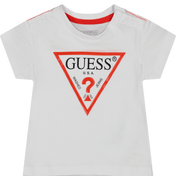 Guess Baby Jongens T-Shirt Wit