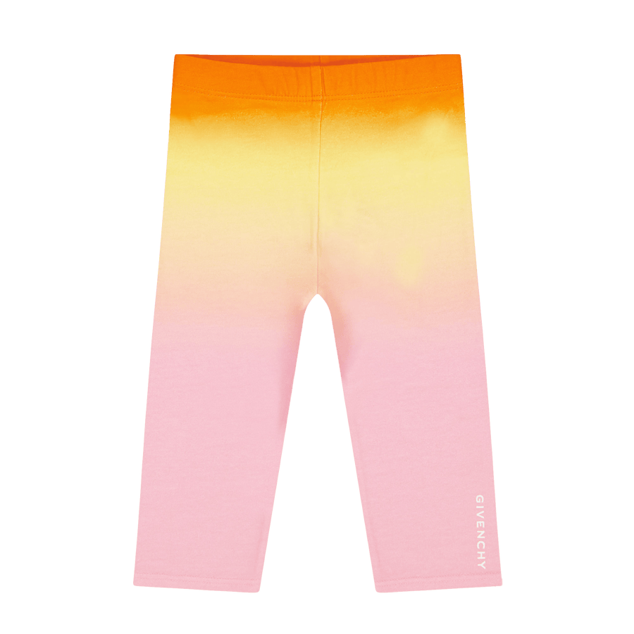 Givenchy Baby Girls Legging Yellow
