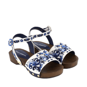 Dolce & Gabbana Kinder Meisjes Sandalen Blauw