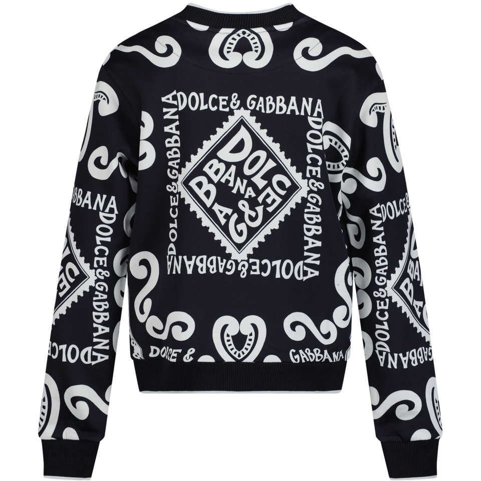 Dolce & Gabbana Kinder Trui Navy