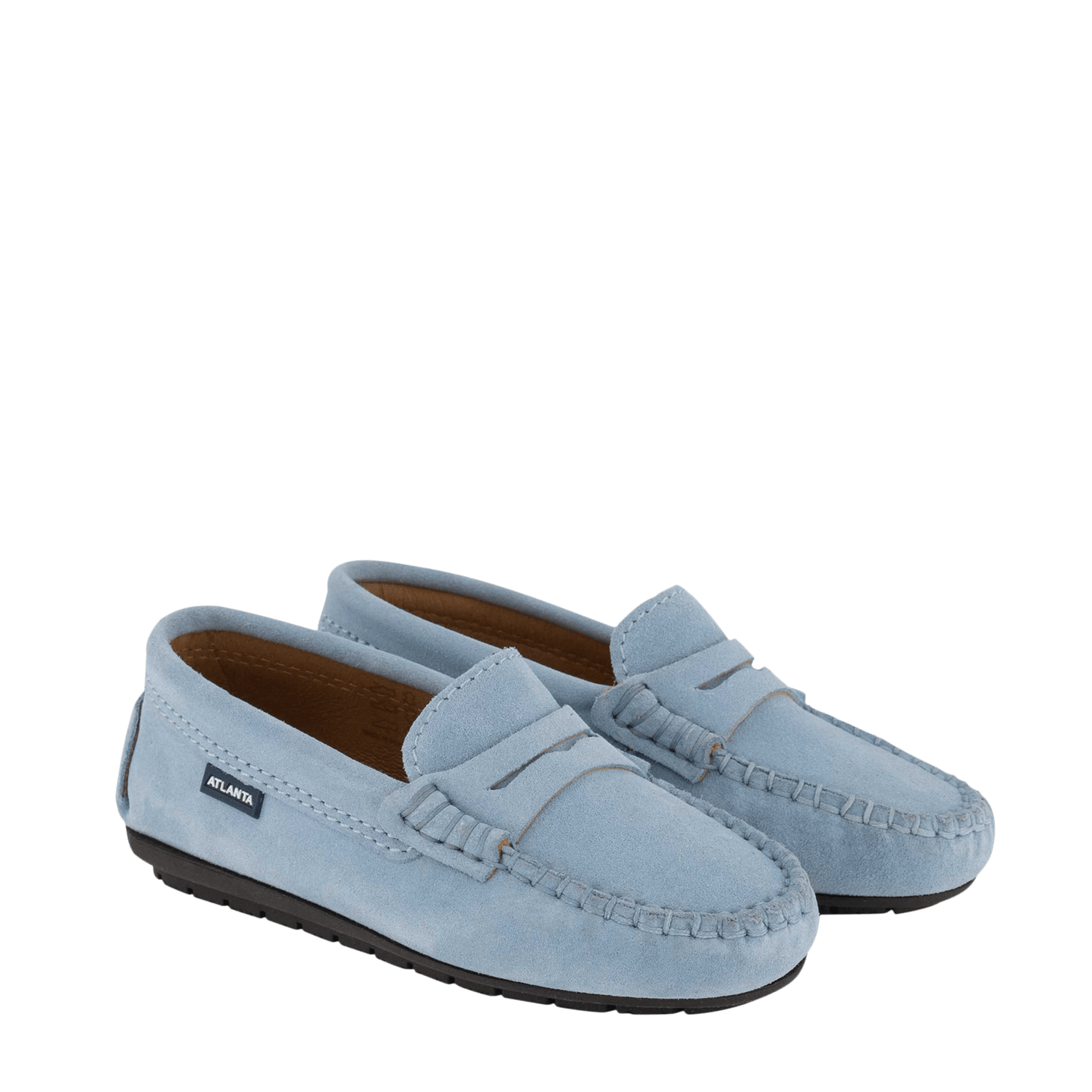 Atlanta Mocassin Kinder Unisex Schoenen Licht Blauw 21