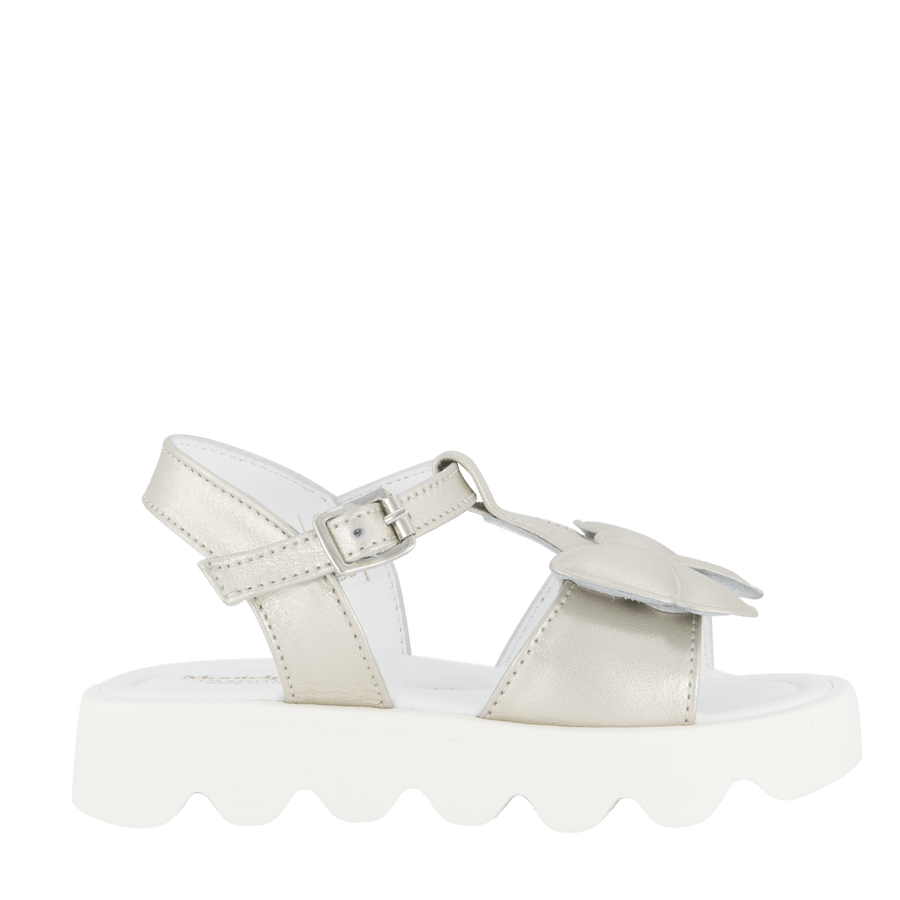 Andrea Montelpare Girls Sandals Gold
