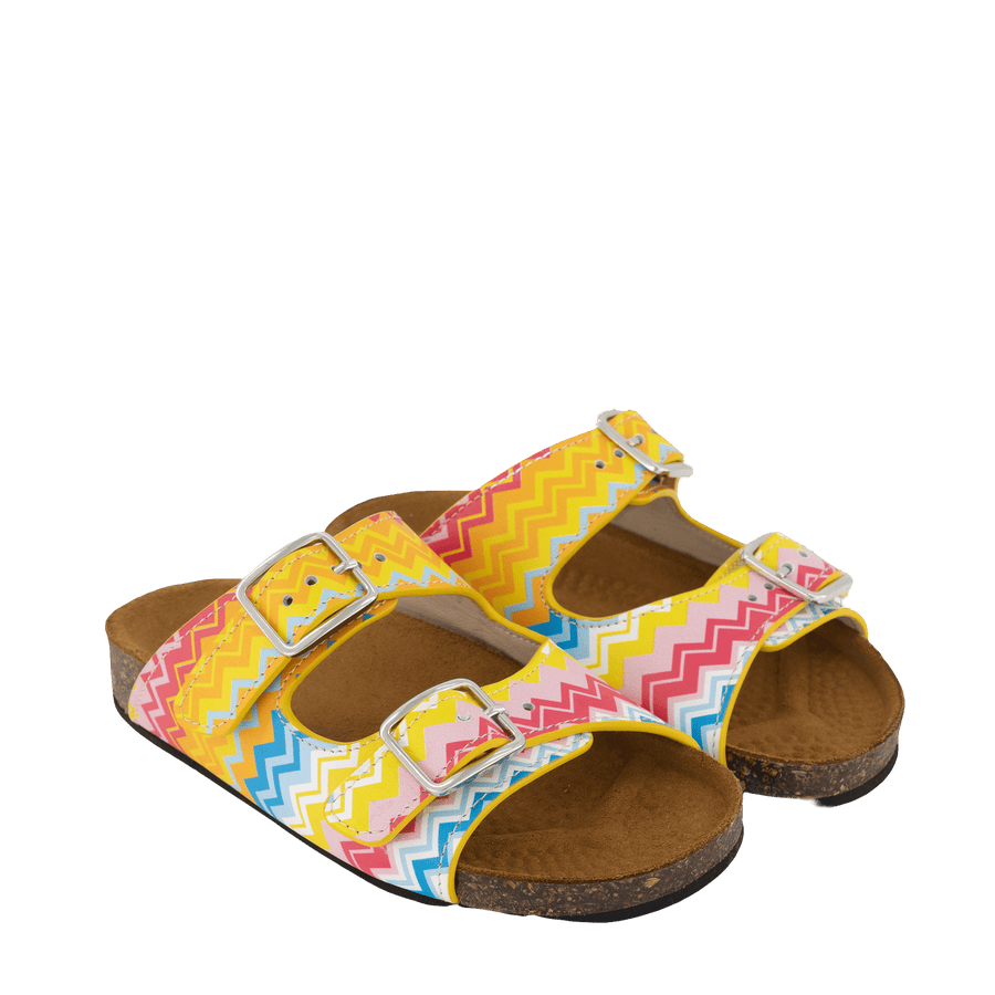 Missoni Girls Slides Yellow