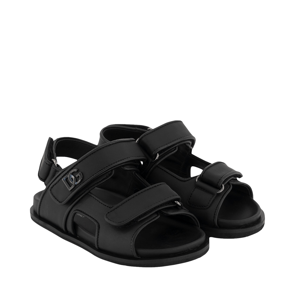 Dolce & Gabbana Kinder Unisex Sandalen Zwart 31