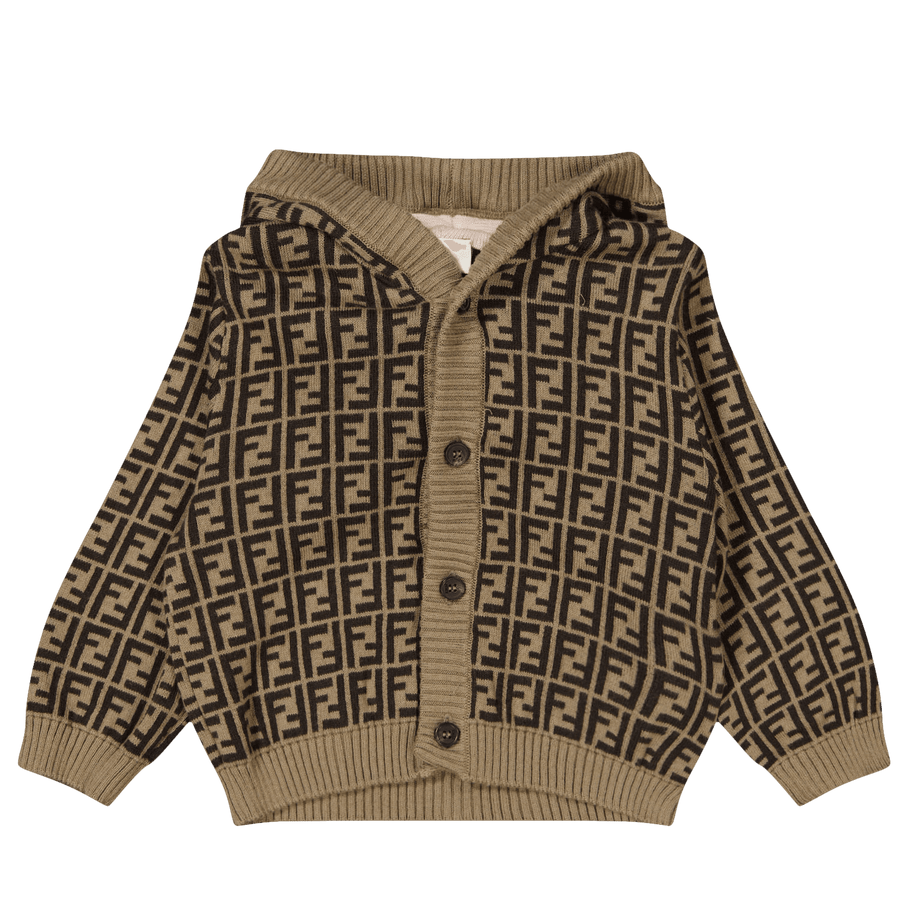 Fendi Baby Unisex Vesten Bruin