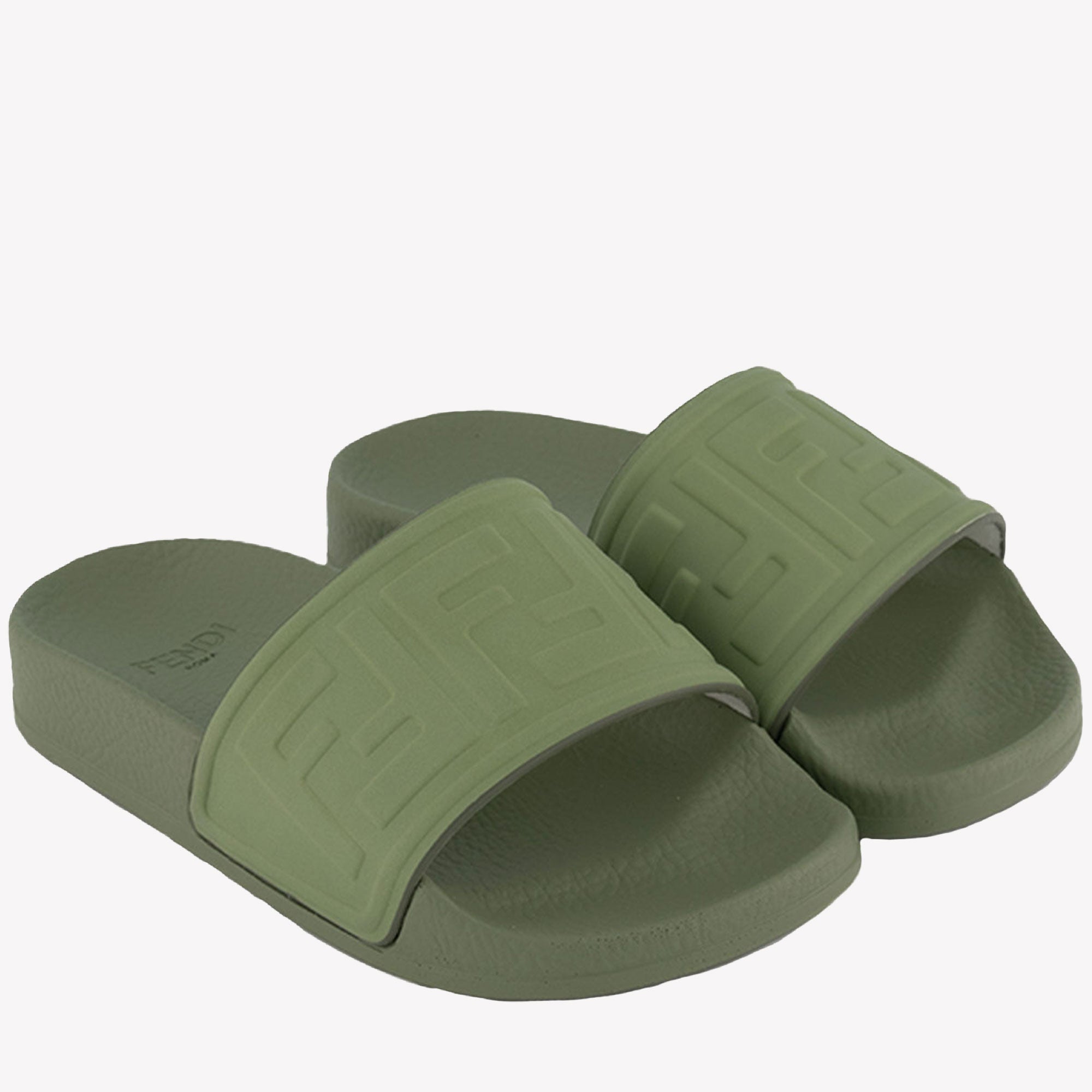 Fendi Meisjes Slippers Groen