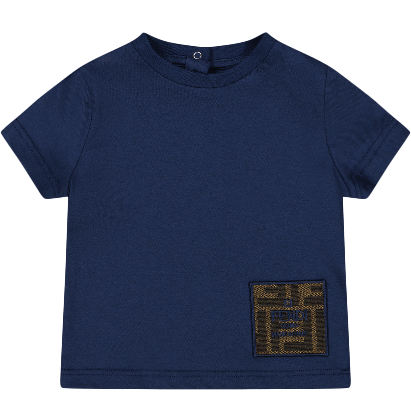 Fendi Baby Unisex T-Shirt Navy 3 mnd