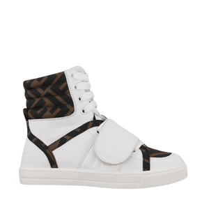 Fendi Kinder Unisex Sneakers Wit 28