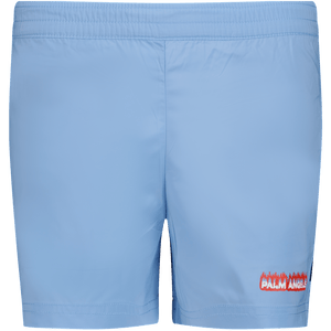 Palm Angels Kinder Jongens Zwemkleding Licht Blauw 4Y