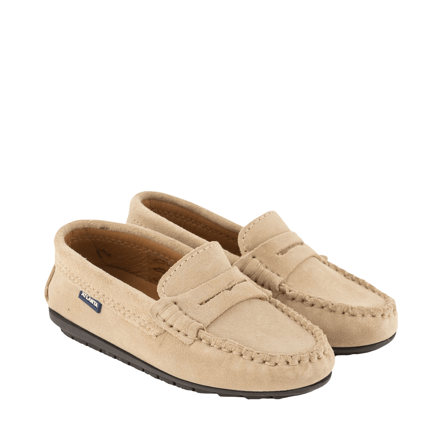 Atlanta Mocassin Kinder Unisex Schoenen Licht Beige 28