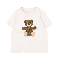 Fendi Baby Meisjes T-Shirt Licht Roze 3 mnd
