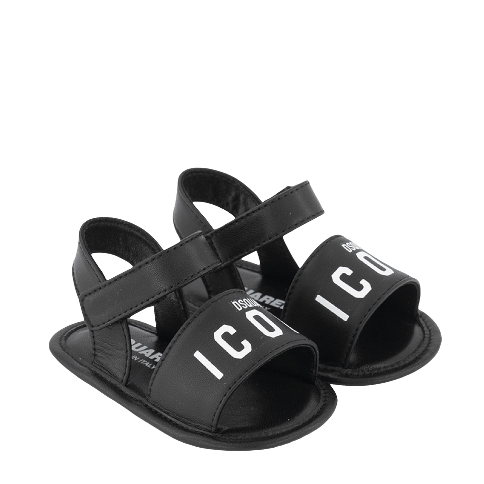 Dsquared2 Baby Unisex Sandalen Zwart 16