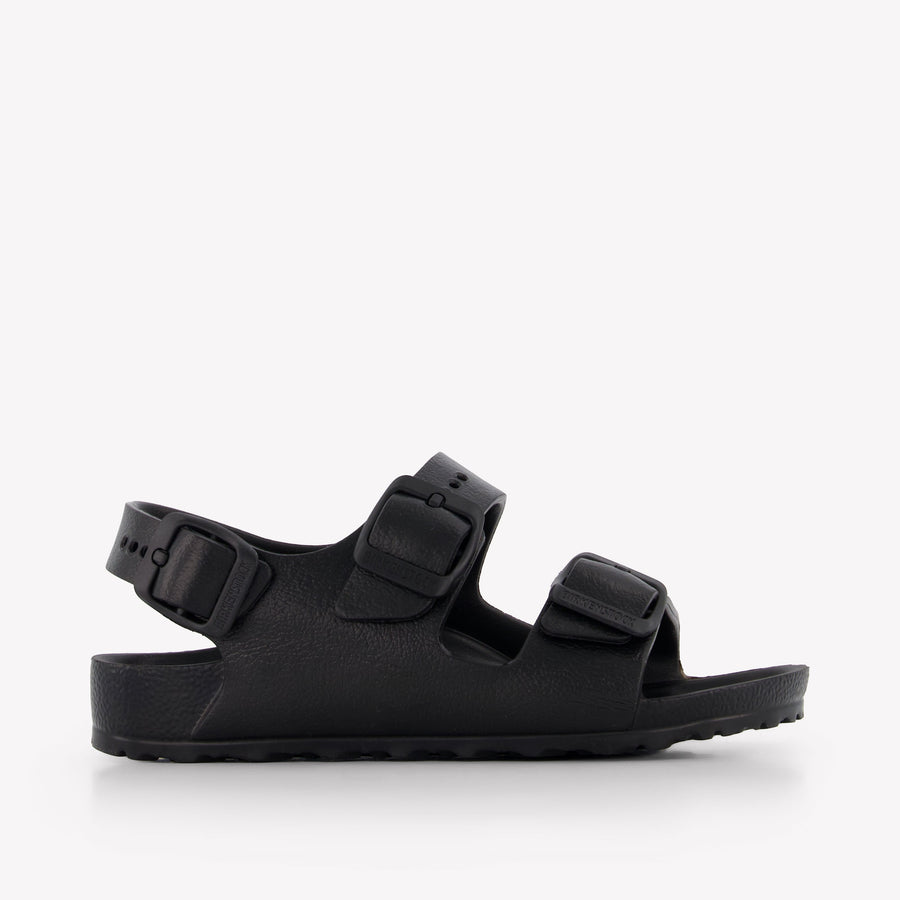 Birkenstock Milano Kinder Unisex Sandalen In Zwart