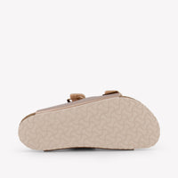 Birkenstock Arizona Meisjes Slippers In Brons