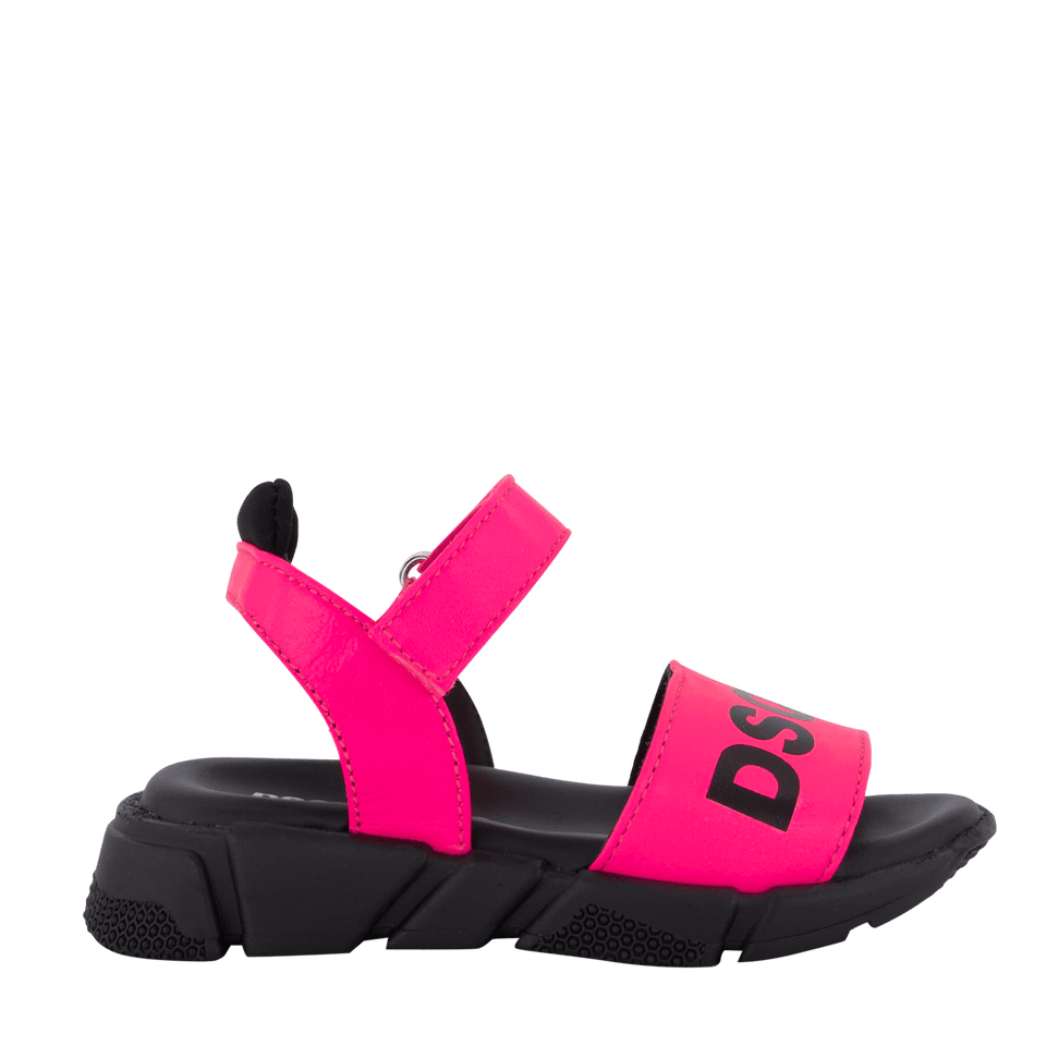 Dsquared2 Kinder Meisjes Sandalen Fluor Roze 19