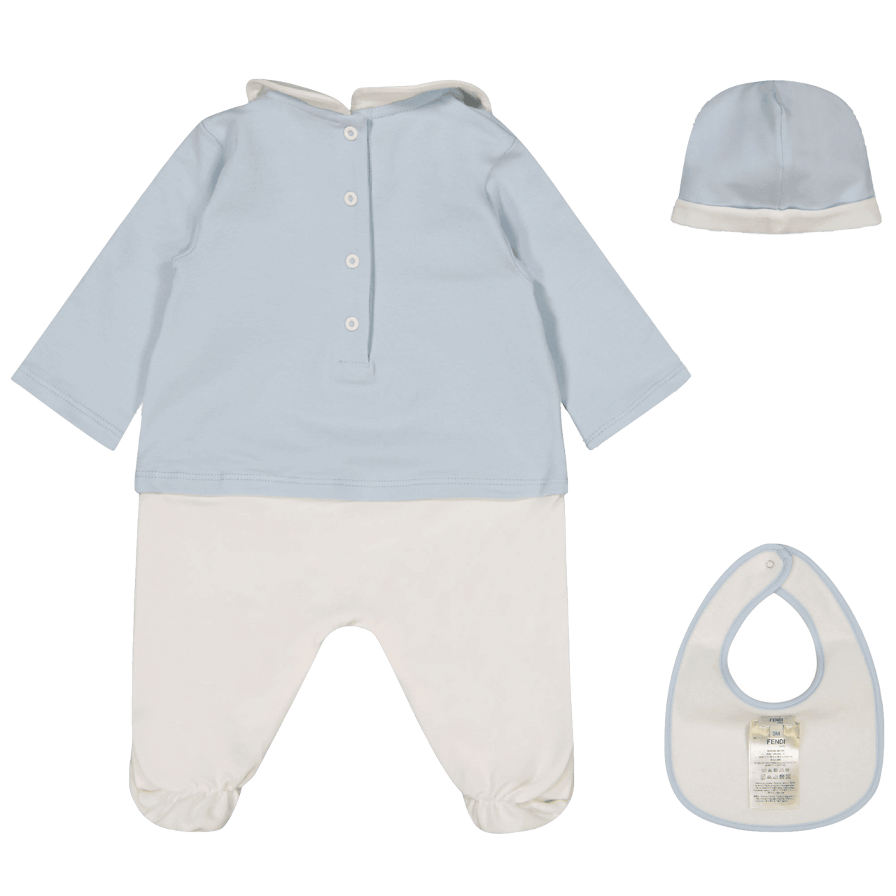 Fendi Unisex Boxpakje Licht Blauw