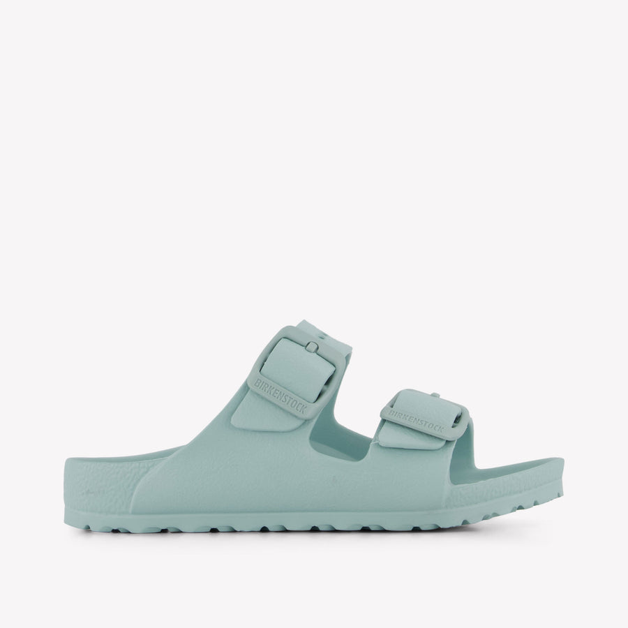 Birkenstock Arizona Kinder Unisex Slippers In Mint