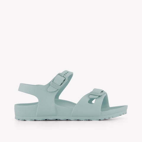 Birkenstock Rio Meisjes Sandalen In Mint